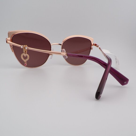 Swarovski Crystal Heart Charm Browline Cat Eye Shades, Summer Spring Retro 54mm main image 8